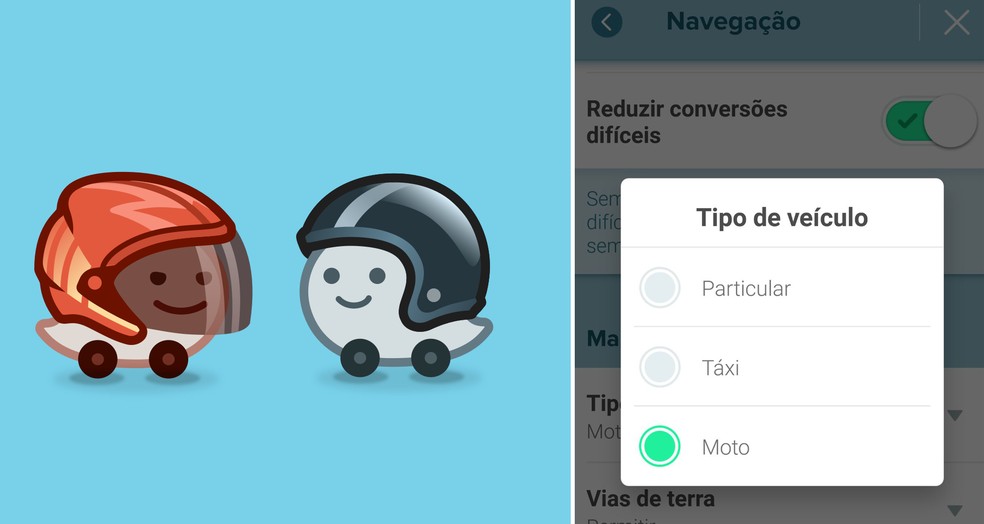 Waze ganha recurso para motos em seu aplicativo — Foto: G1/Divulgação/Waze
