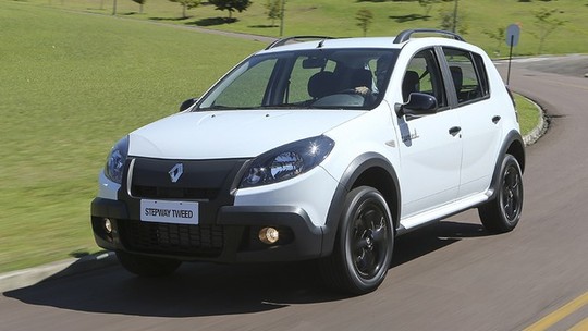 Renault Sandero Stepway Tweed mistura moda à versão aventureira