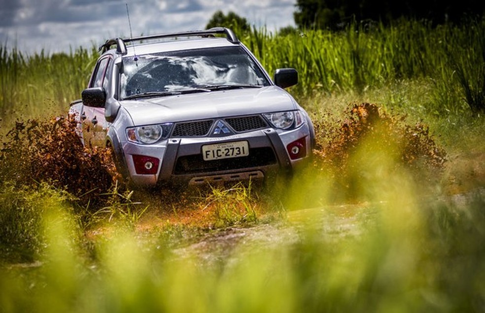 Mitsubishi pista off-road no complexo do Autódromo Velo Città (Foto: Divulgação) — Foto: Auto Esporte