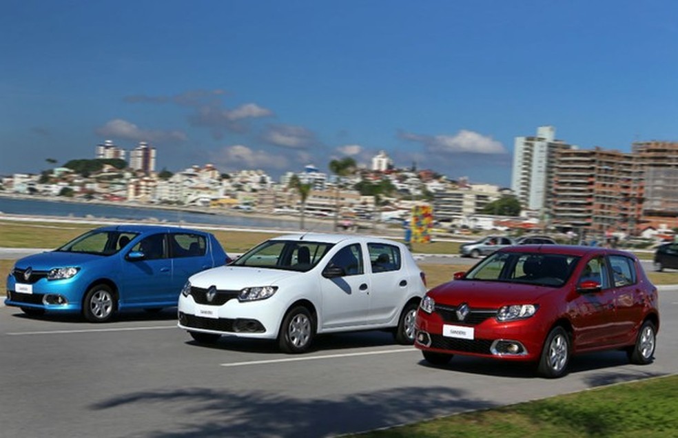 Novo Renault Sandero (Foto: Divulgação) — Foto: Auto Esporte