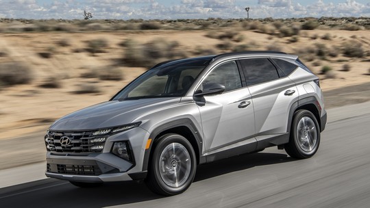 Novo Hyundai Tucson híbrido chega em 2026 e será produzido no Brasil