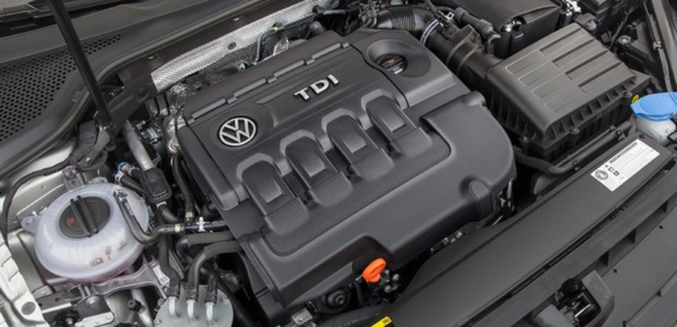 Motor TDI diesel da Volkswagen (Foto: Divulgação) — Foto: Auto Esporte
