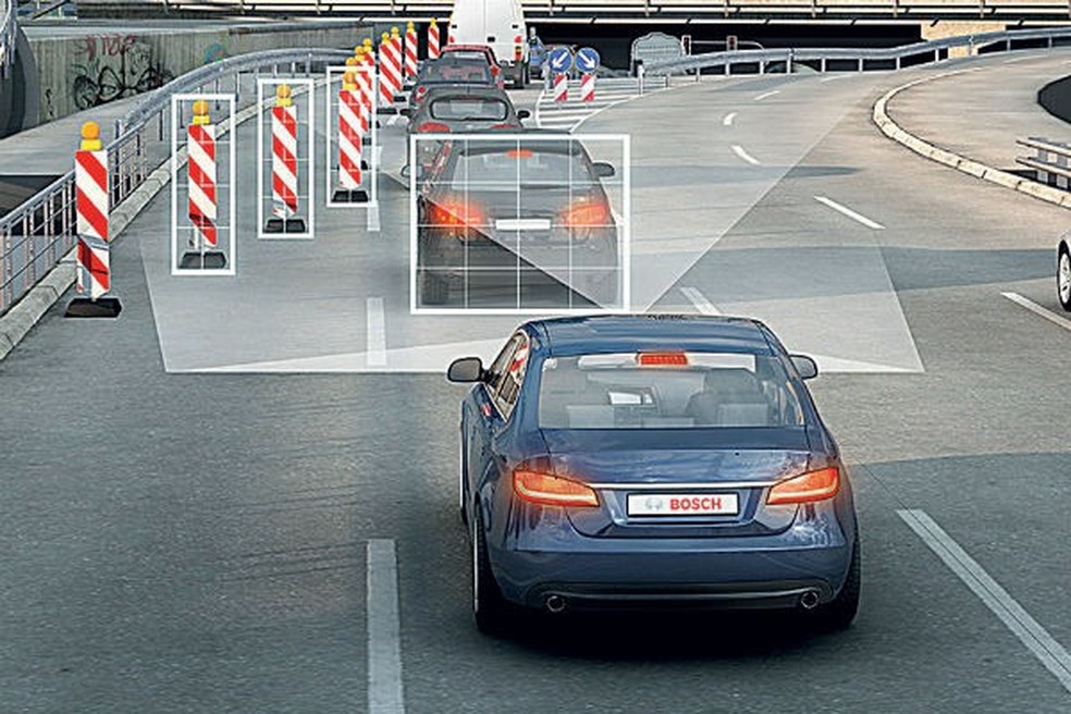 Assistente de condução em áreas em obras (Foto: Divulgação) — Foto: Auto Esporte