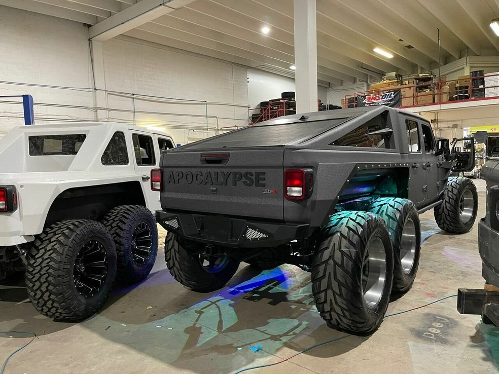 Apocalypse Hellfire 6x6 custa o equivalente a R$ 1,5 milhão — Foto: Divulgação