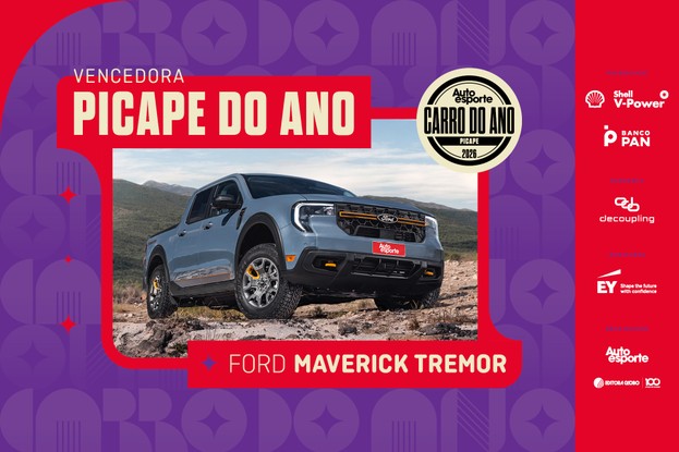 Ford Maverick Tremor é a Picape do Ano 2026