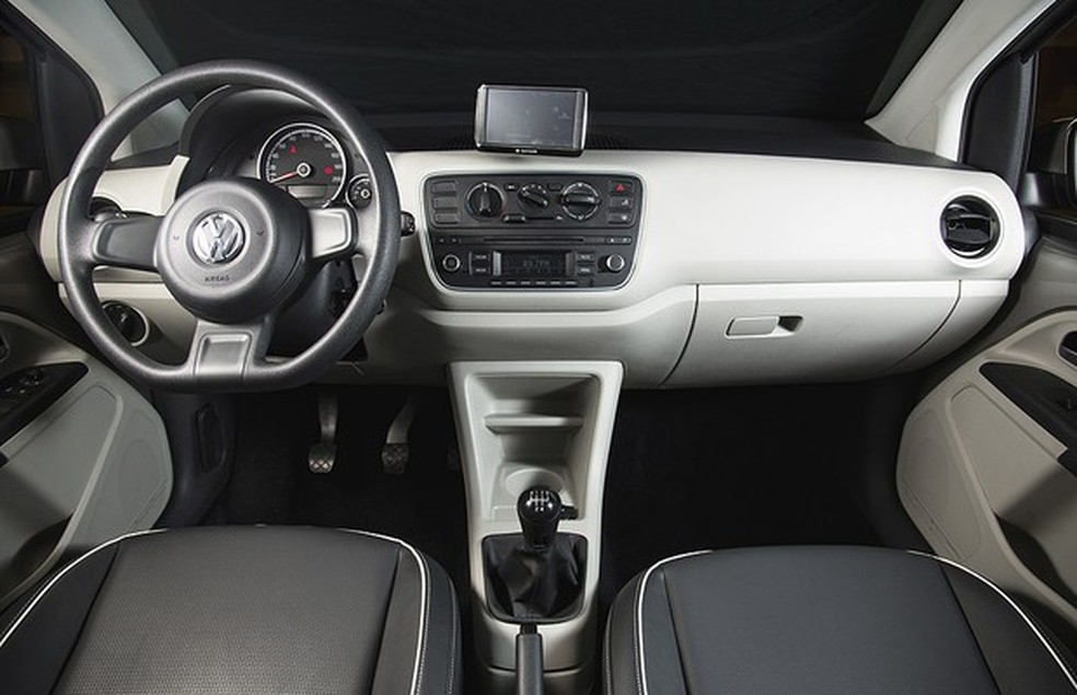 Interior VW up! (Foto: Fabio Aro) — Foto: Auto Esporte