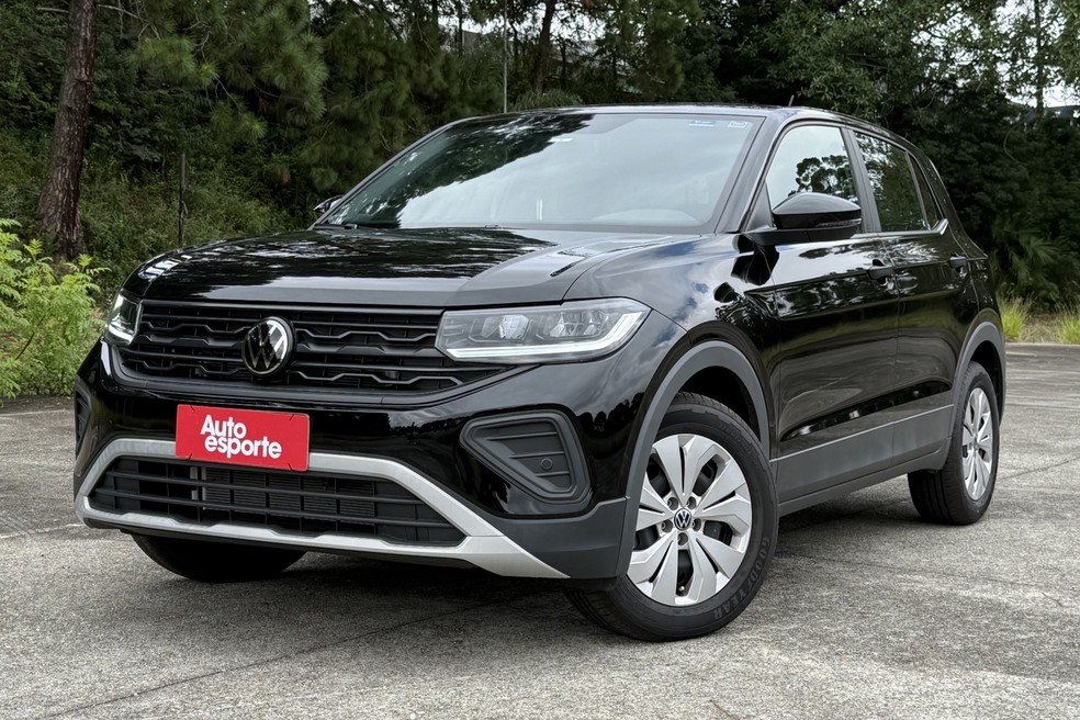 Volkswagen T-Cross Sense 2026 faz  marca de 0 a 100 km/h em 11,1 s segundos.  — Foto: André Schaun/Auto News Brasil