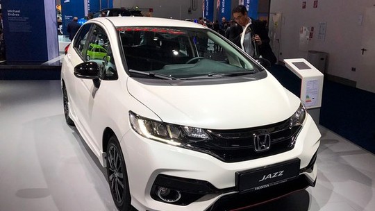 Honda Fit reestilizado estreia no Salão de Frankfurt