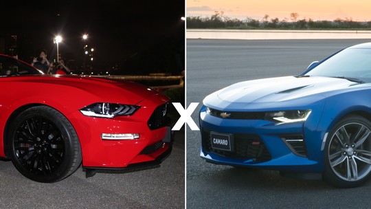 Mustang ou Camaro? Compare os ícones americanos e VOTE
