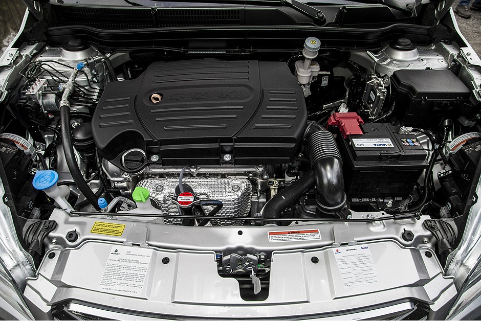 Suzuki S-Cross traz motor 1.6 a gasolina de 120 cv