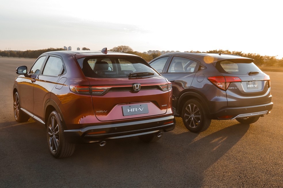 Honda HR-V passou a ter design mais moderno — Foto: Divulgação/Honda