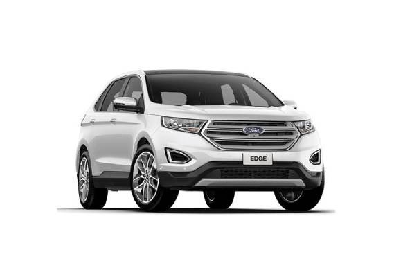 Veículo Ford Edge modelo 2018 na rua
