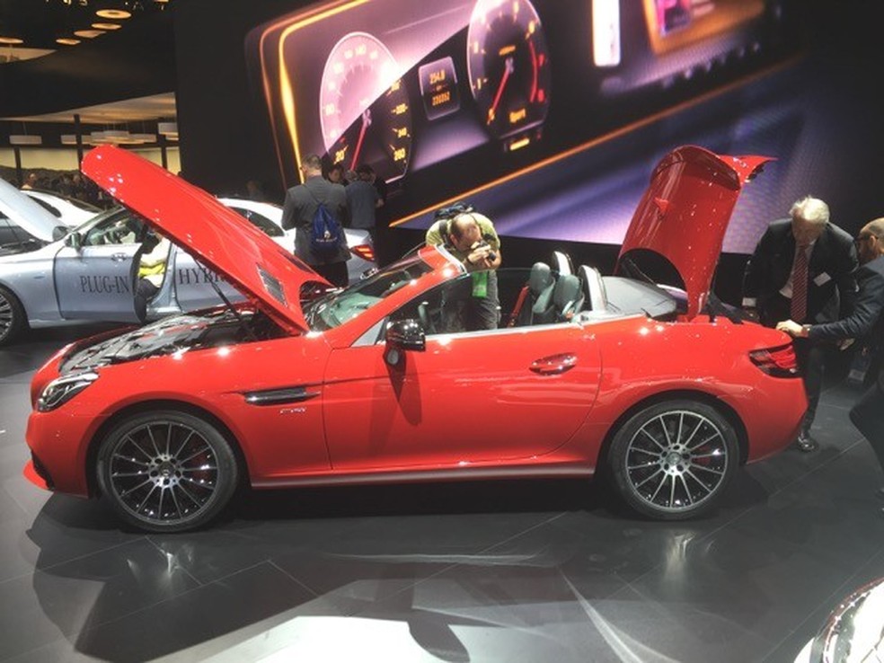 Mercedes-AMG SLC 43: podem me fotografar porque eu sou o tal (Foto: Chico Barbosa) — Foto: Auto Esporte