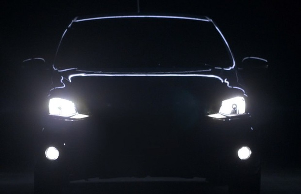 Volkswagen mostra dianteira do novo Gol em teaser (Foto: Reprodução) — Foto: Auto Esporte