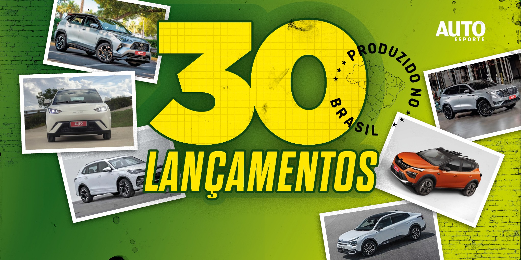 30 carros inéditos serão feitos no Brasil com investimento de R$ 117 bilhões