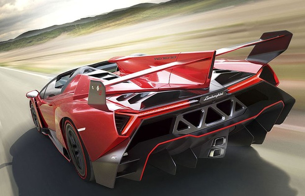 Lamborghini Veneno Roadster (Foto: Divulgação) — Foto: Auto Esporte