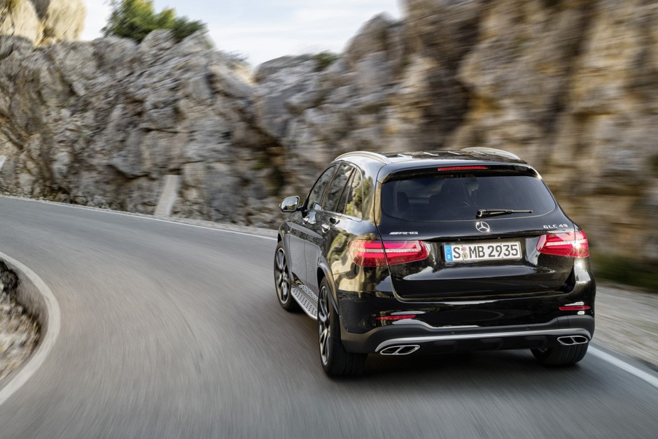 Traseira do Mercedes-AMG GLC 43 4matic