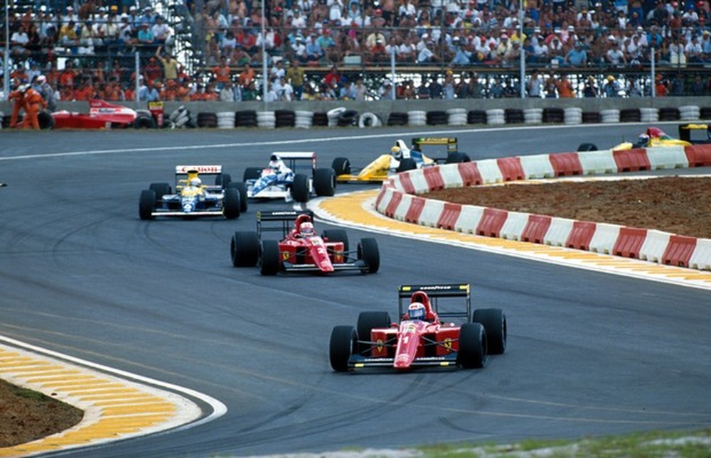 Prost e Schumacher são os reis do GP do Brasil