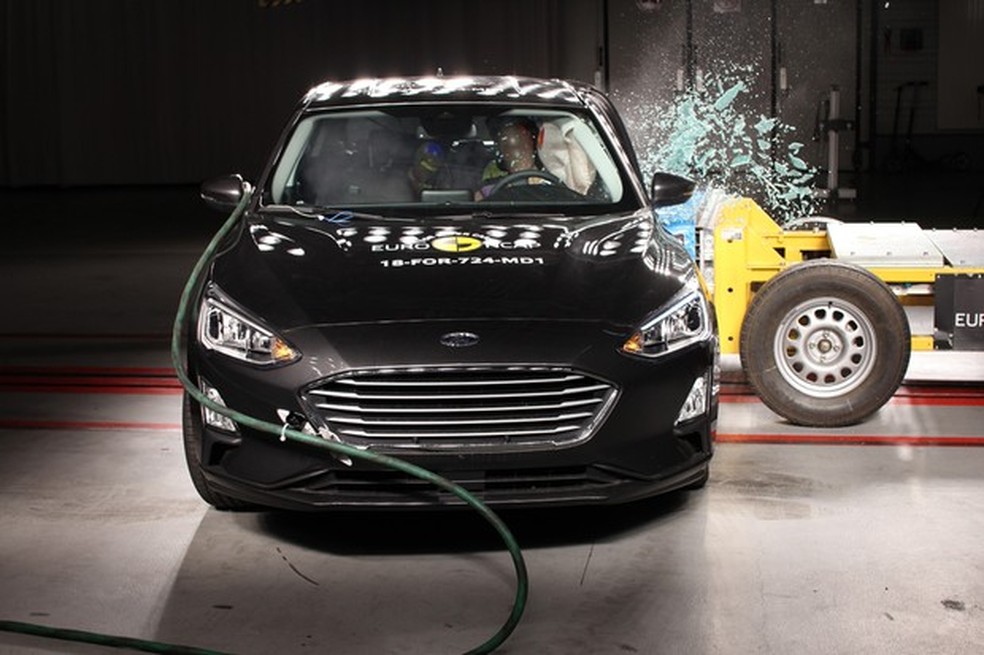 Ford Focus no EuroNcap (Foto: Divulgação) — Foto: Auto Esporte