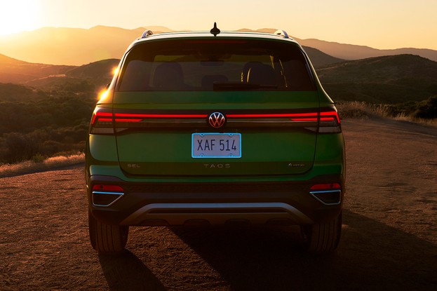 Volkswagen Taos 2025 com novo visual nos Estados Unidos