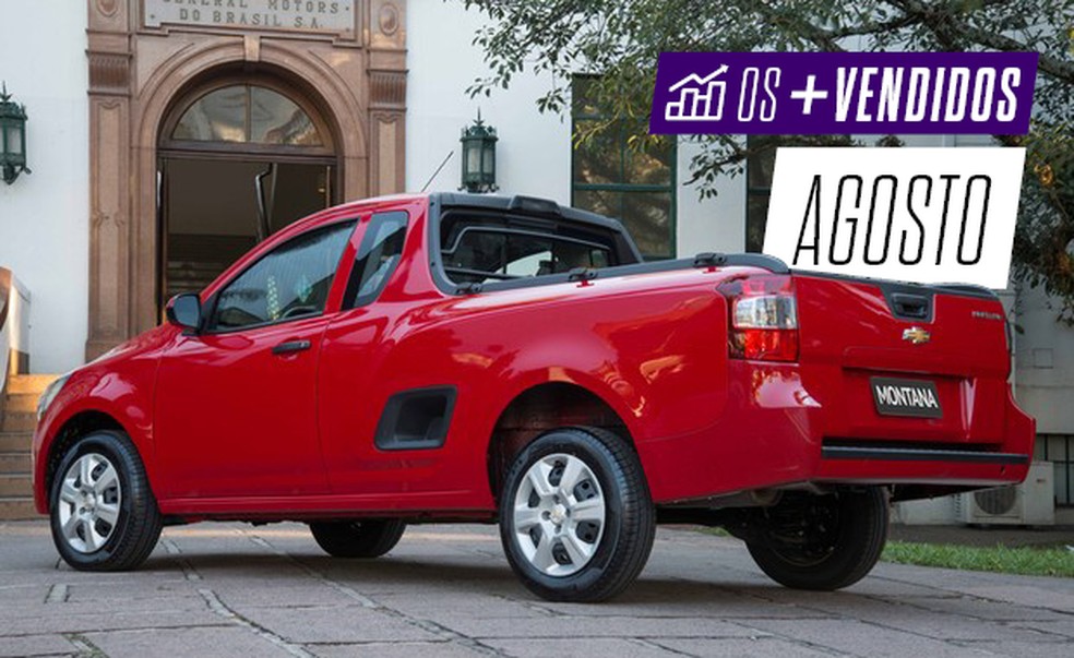 Mais Vendidos de Agosto: Picapes e Peruas (Foto: Divulgação) — Foto: Auto Esporte
