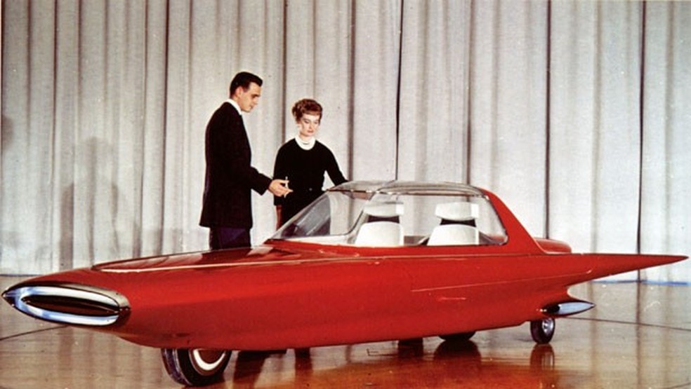 Ford Gyron 1961 era capaz de se equilibrar em apenas duas rodas (Foto: Divulgação) — Foto: Auto Esporte