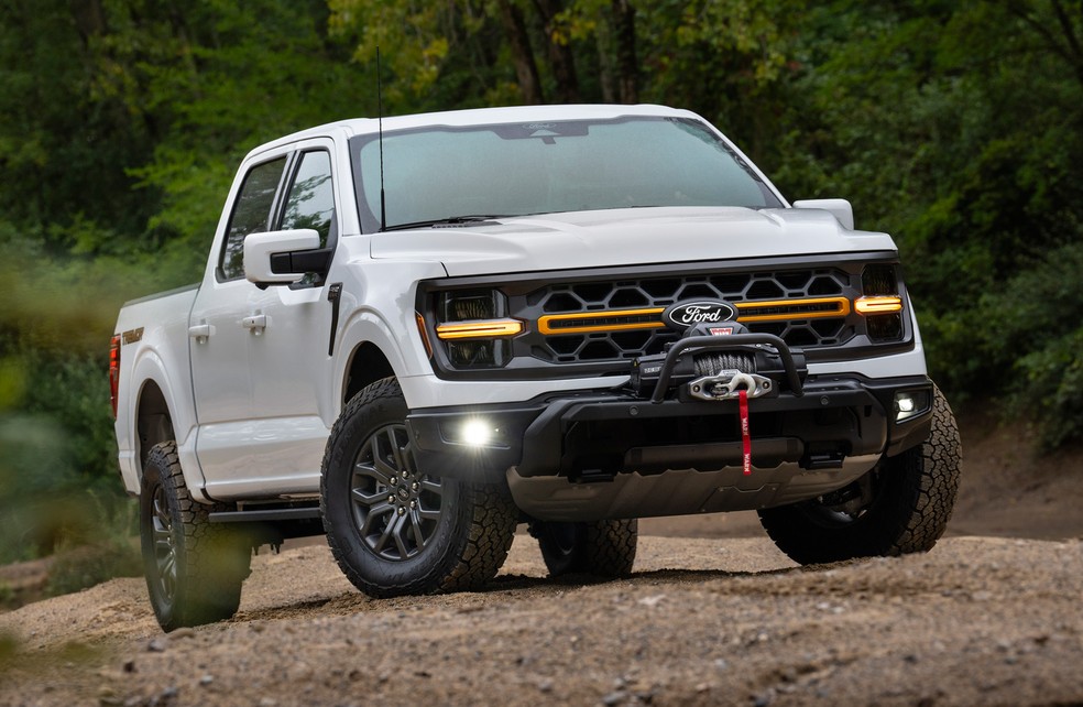 Ford F-150 deve chegar ao Brasil na versão Tremor  — Foto: Divulgação