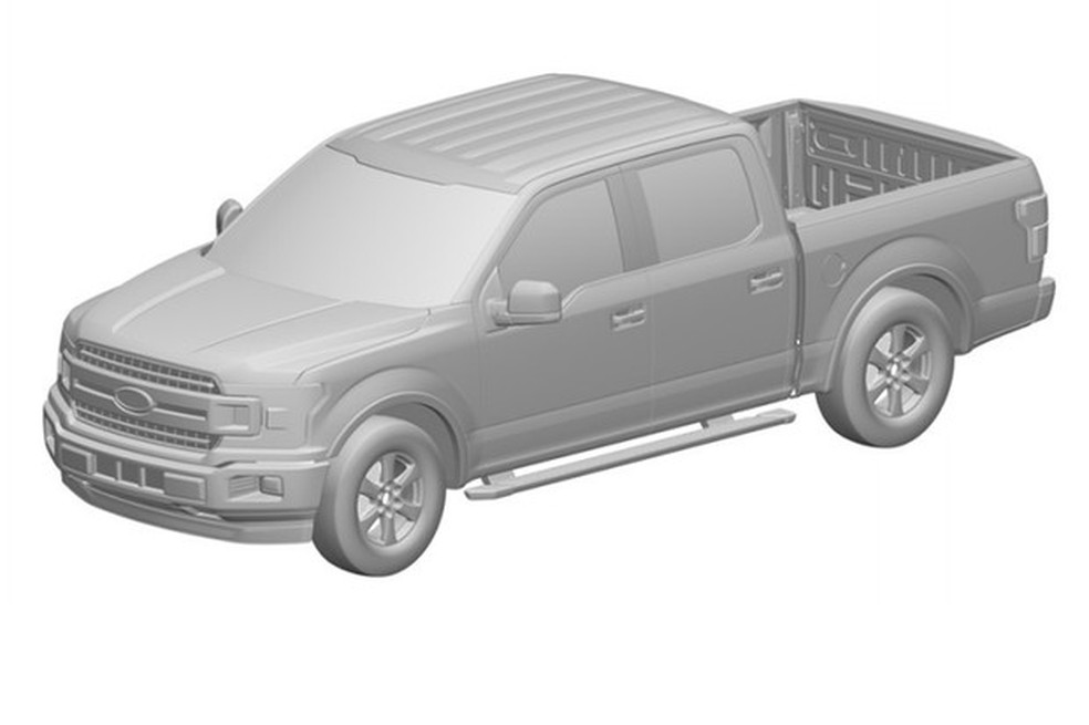 A F-150 apareceu no INPI em três variantes de carroceria, incluindo a dupla (Foto: Divulgação) — Foto: Auto Esporte