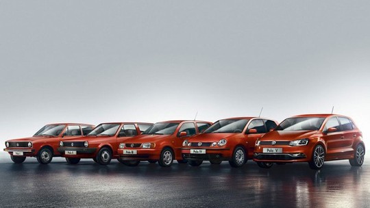 Linha do tempo: conheça as seis gerações do Volkswagen Polo