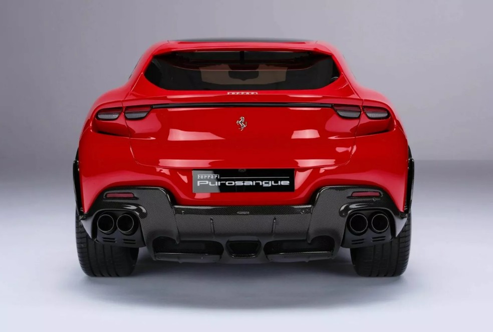 Ferrari Purosangue vem com kit de ferramentas especial para a montagem — Foto: Divulgação