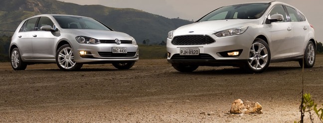 Ford Focus 1.6 SE Plus e Volkswagen Golf 1.6 Comfortline