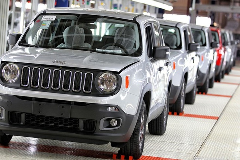 Jeep Renegade na fábrica de Goiana (PE) (Foto: Juca Varela/FCA) — Foto: Auto Esporte