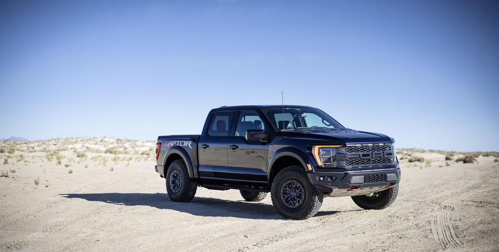 Ford F-150 Raptor R é um Shelby GT500 que pode levar 1.500 litros na caçamba — Foto: Divulgação
