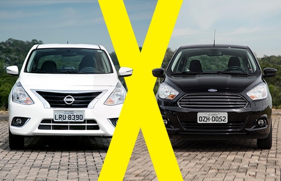 Jogo Rápido: Ford Ka+ X Nissan Versa (Foto: Fabio Aro/Auto News Brasil) — Foto: Auto Esporte