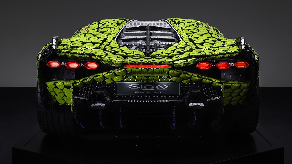 Lamborghini lego shop tamaño real