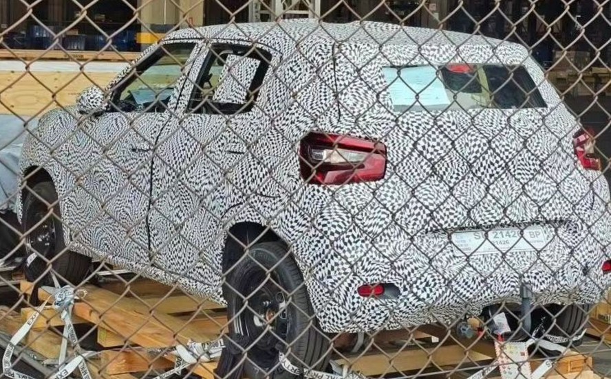 Citroen C3 flagra traseira