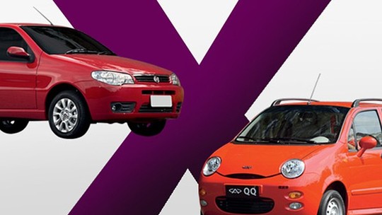 Fiat Palio Fire X Chery QQ: qual compacto comprar?