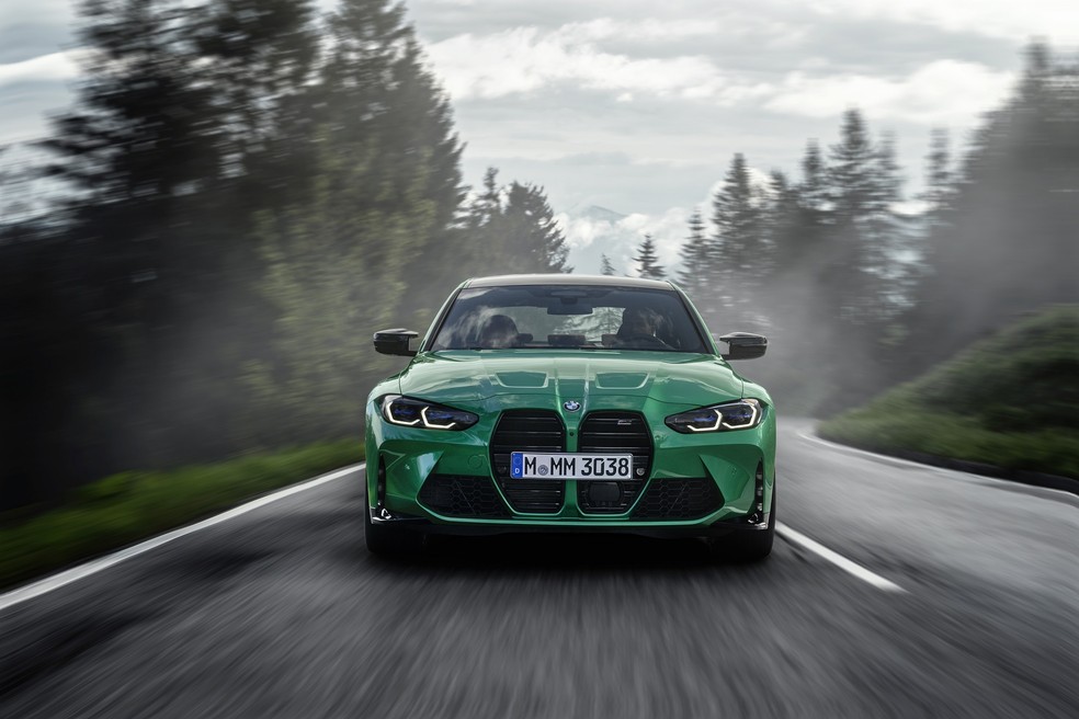 BMW M3 Competition vem com motor 3.0 de 510 cv — Foto: Divulgação