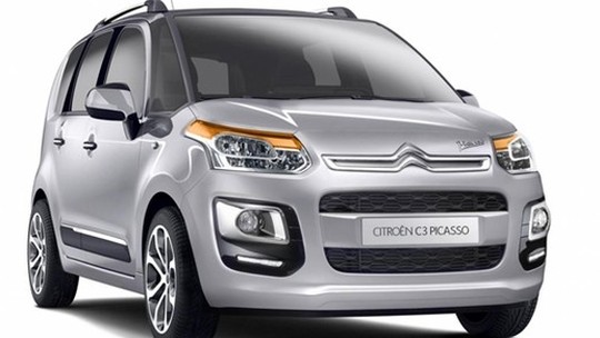 Citroën C3 Picasso recebe retoques na França

