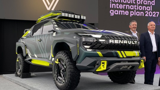 Renault mostra conceito de picape híbrida que deve dar origem a próxima Oroch