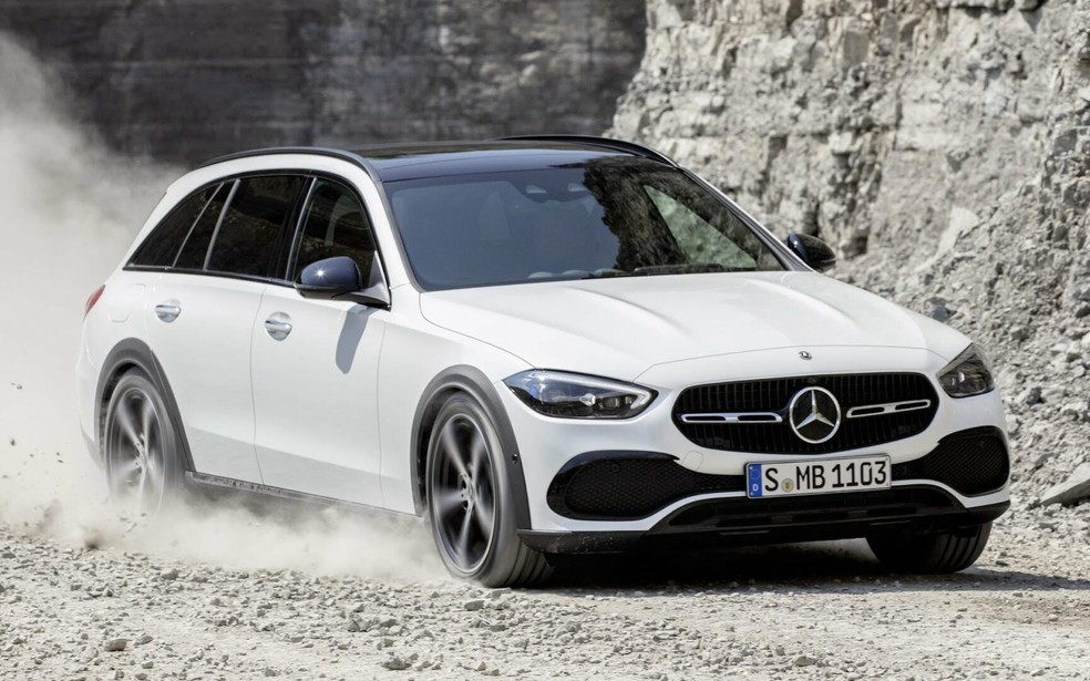Mercedes-Benz Classe C All-Terrain tem elegância no off-road — Foto: Divulgação