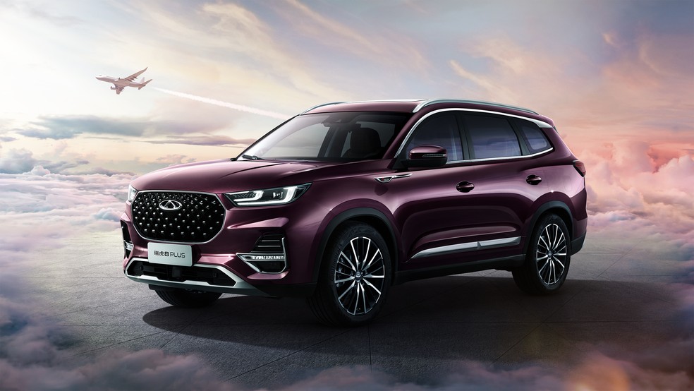 Caoa Chery Tiggo 8 Pro deve chegar ao Brasil em 2022 — Foto: Divulgação