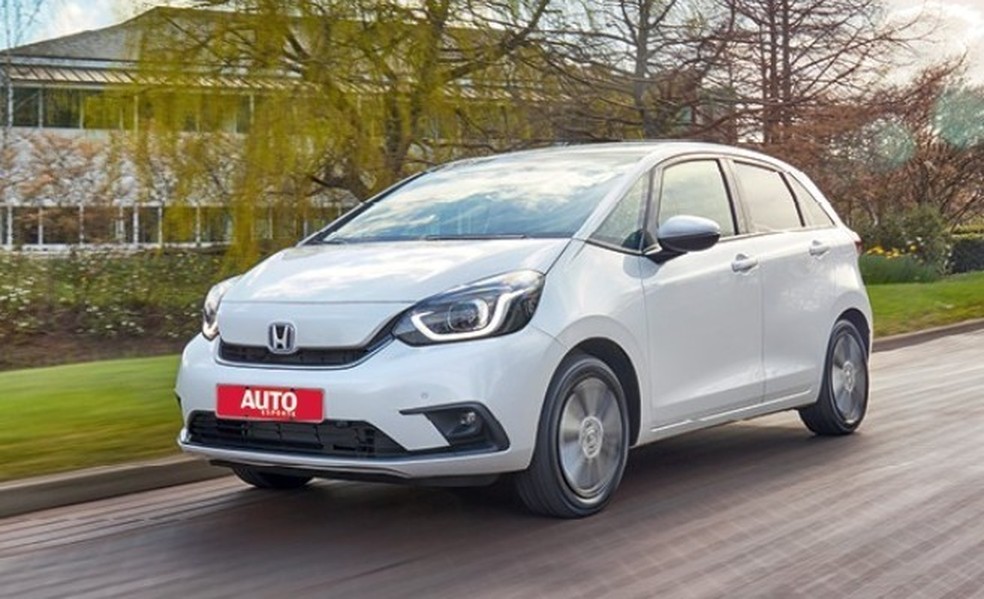 O novo Fit virá ao Brasil, mas apenas nas versões convencionais e híbrida (Foto: Divulgação) — Foto: Auto Esporte