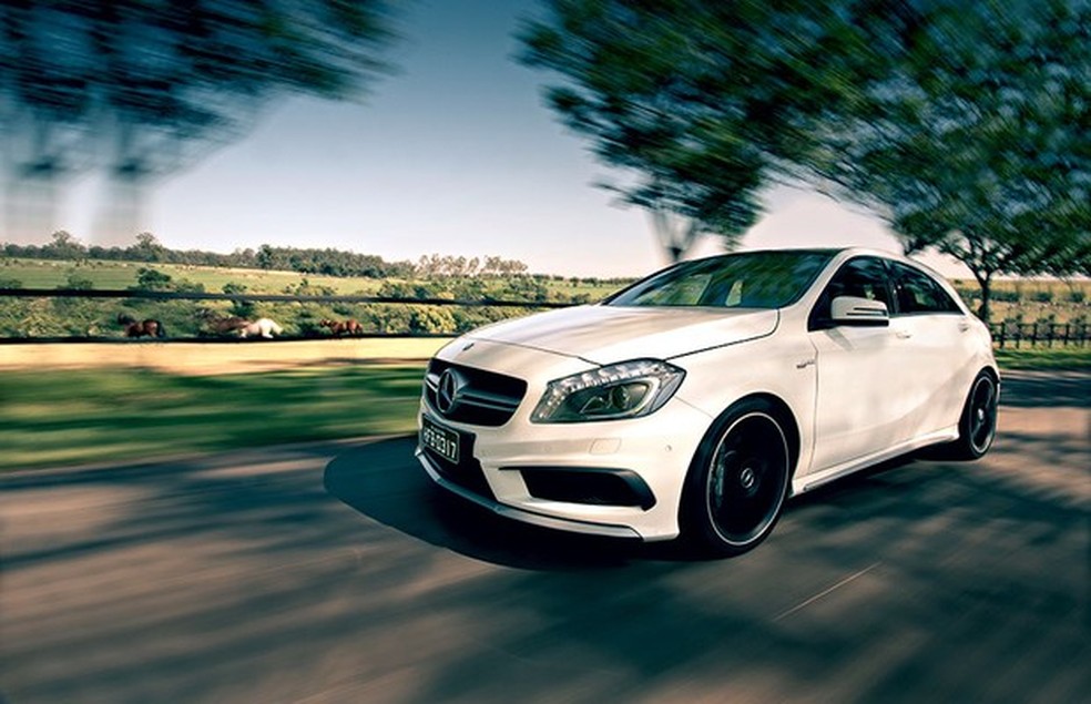 Mercedes-Benz A 45 AMG (Foto: Fabio Aro / Auto News Brasil) — Foto: Auto Esporte
