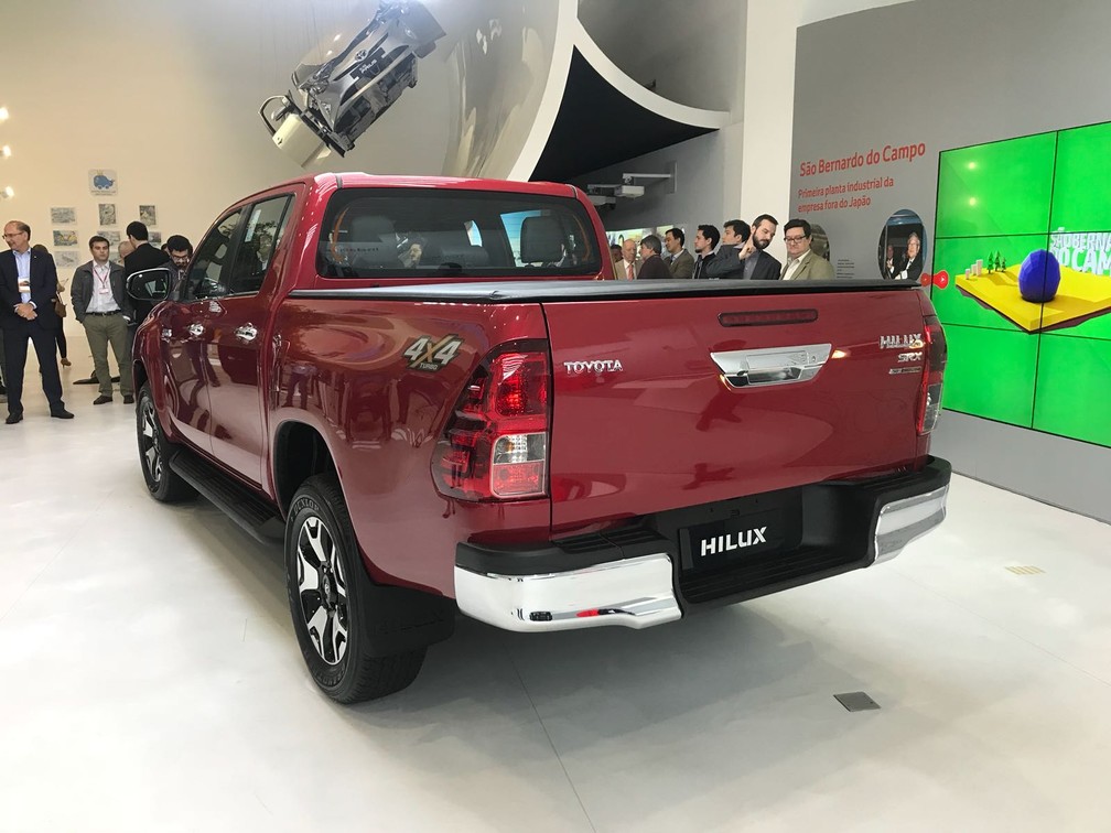 Toyota Hilux 2019 — Foto: André Paixão/G1