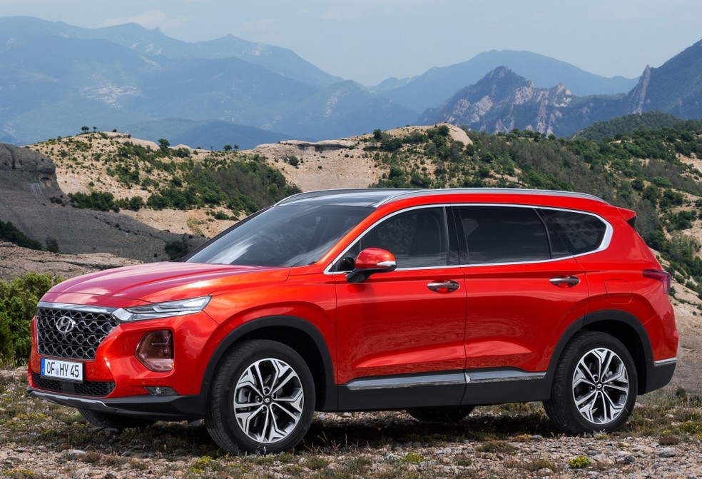 Hyundai Santa Fe — Foto: Divulgação/Hyundai