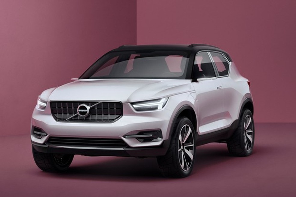 Volvo divulga imagens do conceito que dará origem ao novo XC40 (Foto: Divulgação) — Foto: Auto Esporte