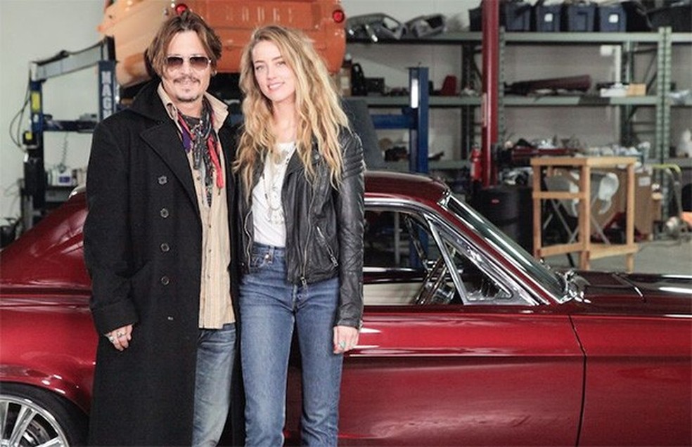 Johnny Depp estará na última temporada de Overhaulin´' (Foto: Discovery) — Foto: Auto Esporte