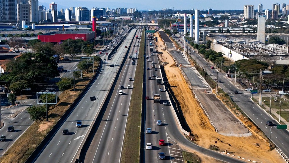 Rodovia Presidente Dutra também estreará praça de pedágio eletrônico em 2025, em trecho que liga São Paulo à Arujá — Foto: Divulgação/CCR RioSP