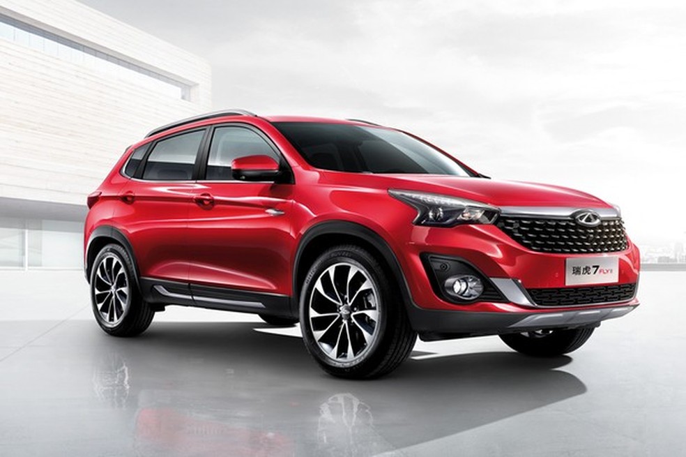 Chery Tiggo 7 Fly é a reestilização do SUV apresentado no Salão de São Paulo (Foto: Divulgação) — Foto: Auto Esporte